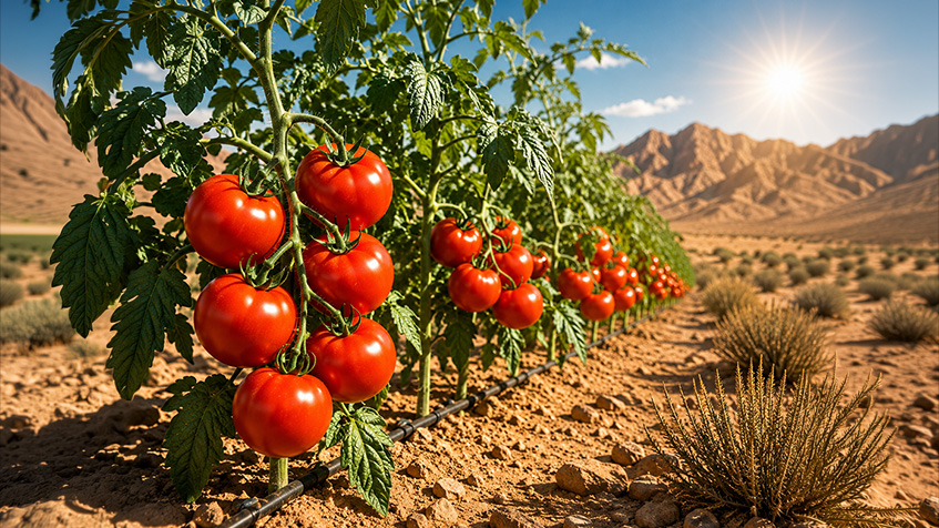 Desert Tomatoes Illustration IP